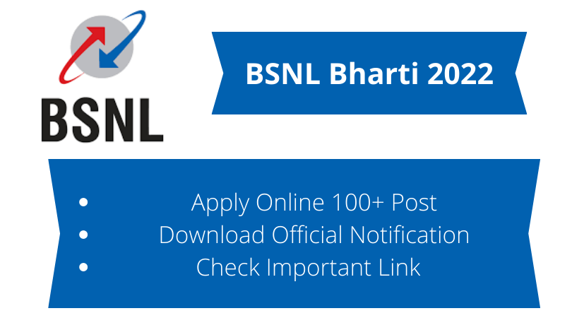 BSNL Bharti 2022