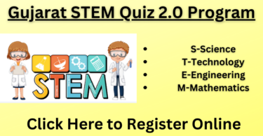 Gujarat STEM Quiz 2.0 Program